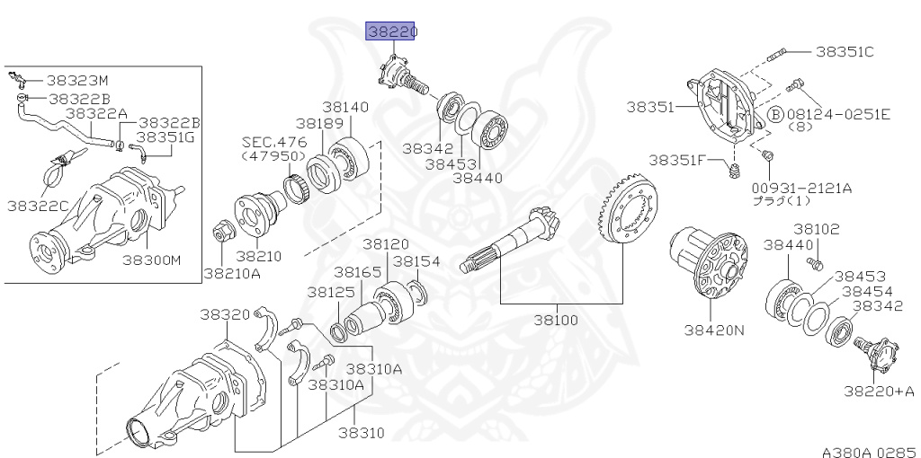 Nissan - Silvia - S15 - 2001 - SPEC R - HARDTOP(K) - AUTOMATIC-FLOOR SHIFT(AT.F4) - TWO WHEELS STEERING(2WS) - SR20DET