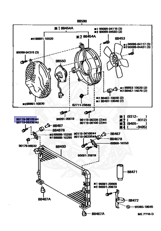 ボード 90119-06100 - Toyota - Bolt - Nengun Performance