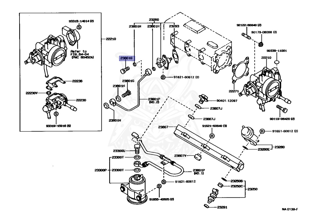 A  HARDLINE ASSY-HVAC #8 DISCHA F50-6242-1275