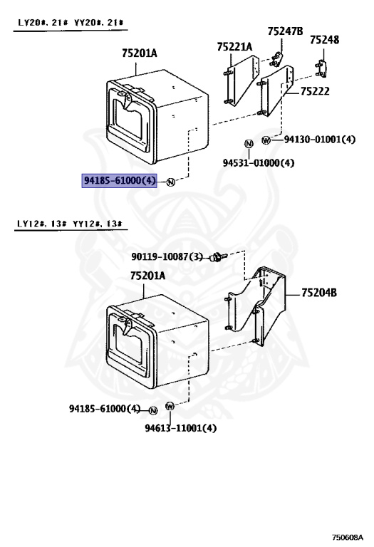Toyota - Dyna - LY161 - 1998 - Manual - 3L