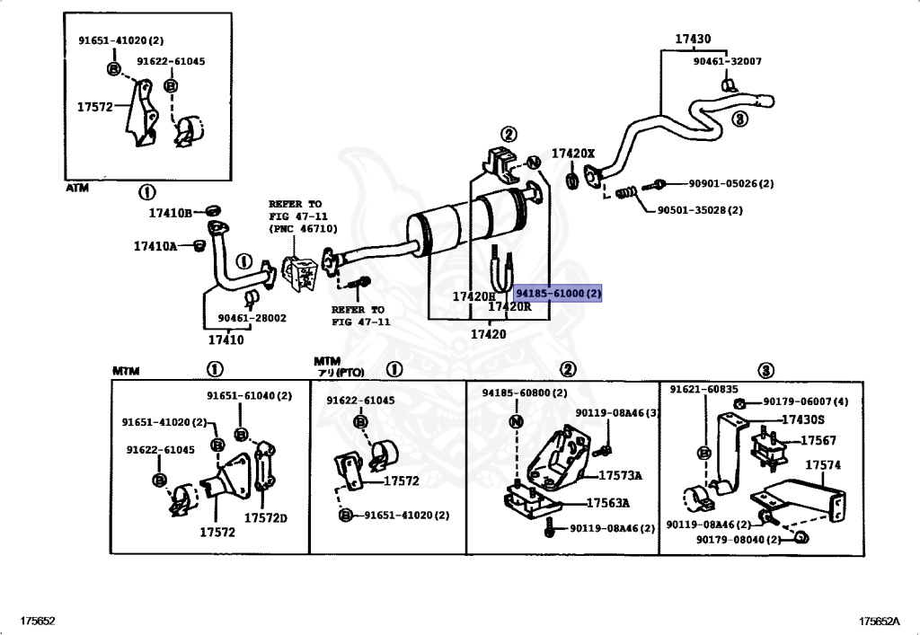 Toyota - Dyna - BU105 - 1998 - TRUCK - Manual - 3B