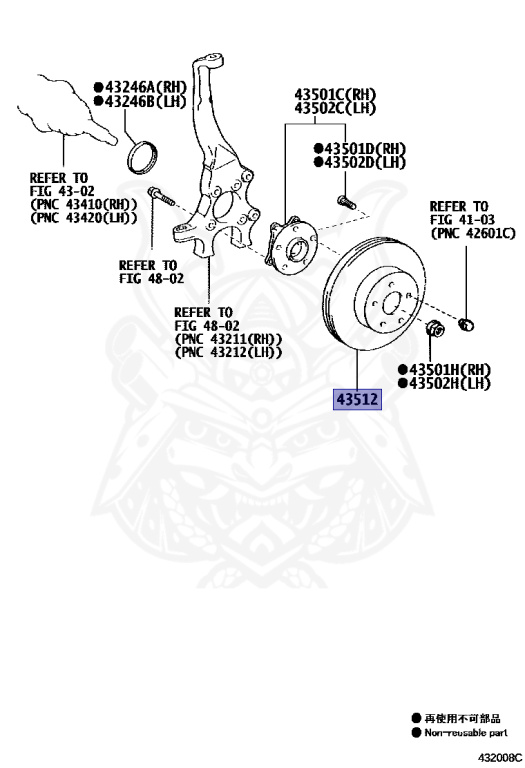 Toyota - Majesta - GRS183 - 2004 - ROYAL SALOONROYAL SALOON I-FOUR TYPE - SEDAN - Automatic - 3GRFSE