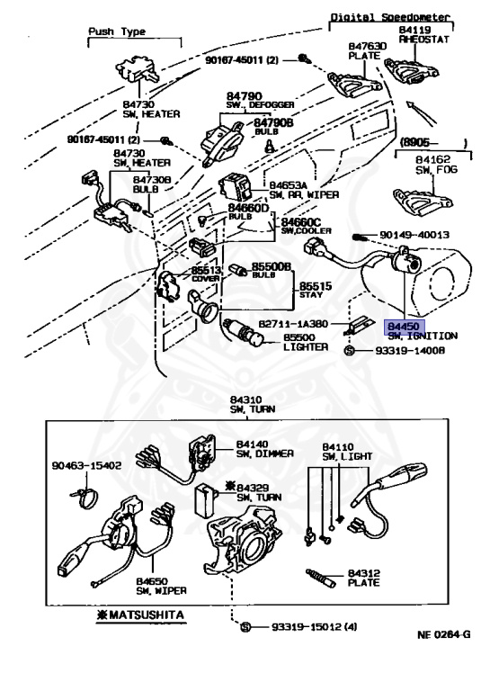 Toyota - Sprinter - AE92 - 1990 - Transmission type is not specified - 4AGE