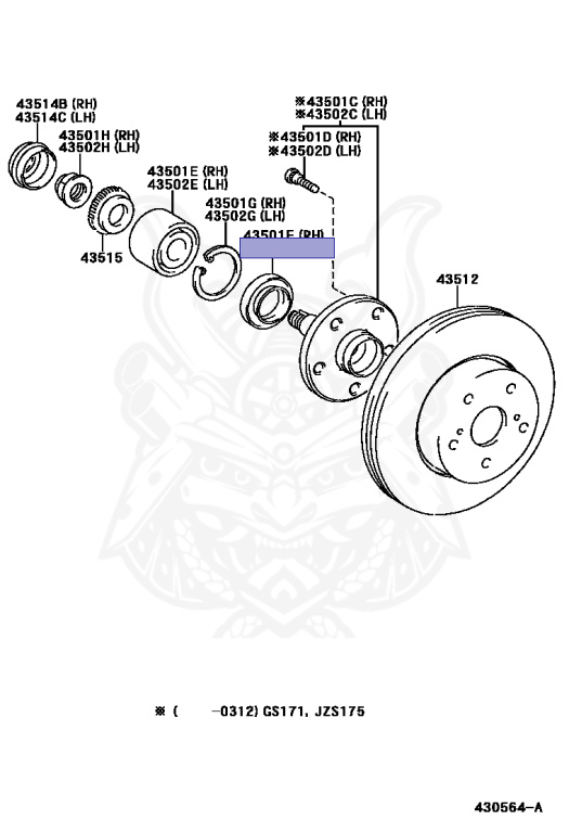 Toyota - Crown - JZS171 - 2000 - ATHLETE V TYPE - SEDAN - Automatic - 1JZGTE