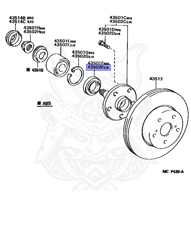 Toyota - Chaser - GX90 - 1996 - AVANT TYPEAVANT FOUR TYPE - Manual - 1GFE