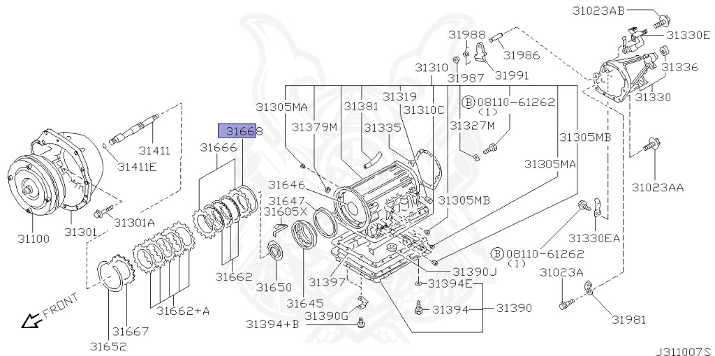 Nissan - Silvia - S15 - 2000 - SPEC S - HARDTOP(K) - AUTOMATIC-FLOOR SHIFT(AT.F4) - TWO WHEELS STEERING(2WS) - SR20DE