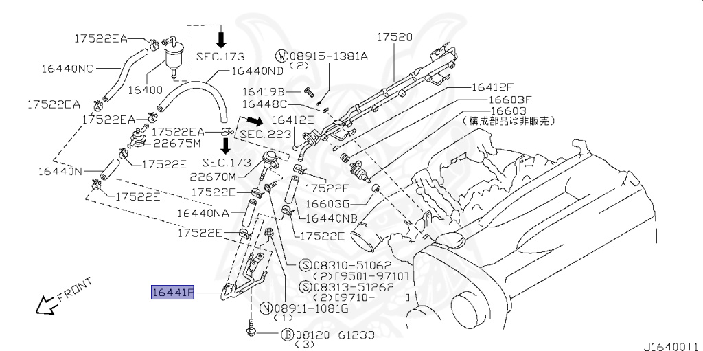 Nissan - Skyline GT-R - BCNR33 - 1997 - GTR TYPE - 2 door hard top (2K) - 4 WHEEL DRIVE(4WD) - MANUAL TRANS 5-SPEED(MT.F5) - HICAS - RB26DETT
