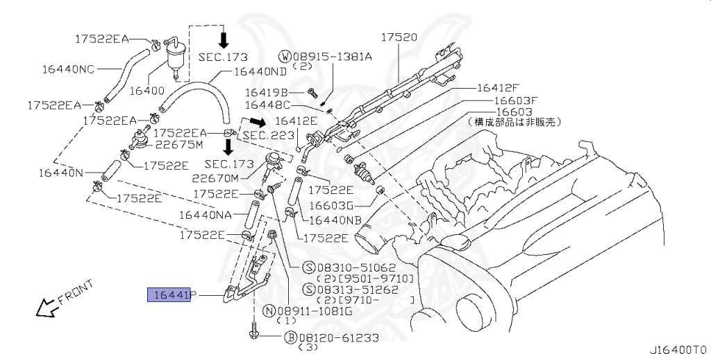 Nissan - Skyline GT-R - BCNR33 - 1996 - GTR TYPE - 2 door hard top (2K) - 4 WHEEL DRIVE(4WD) - MANUAL TRANS 5-SPEED(MT.F5) - HICAS - RB26DETT