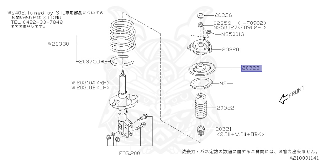 Subaru - Legacy Touring Wagon - BPE - Jan-2007 - Dec-2008 - 30RS - Outback - 4W - 5-speed automatic transmission - Right hand - EZ30D