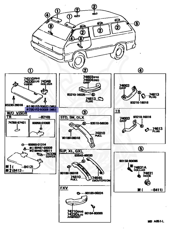 Toyota - LiteAce - TM20G - 1982 - GEL TYPE - WAGON - Automatic - 13TU