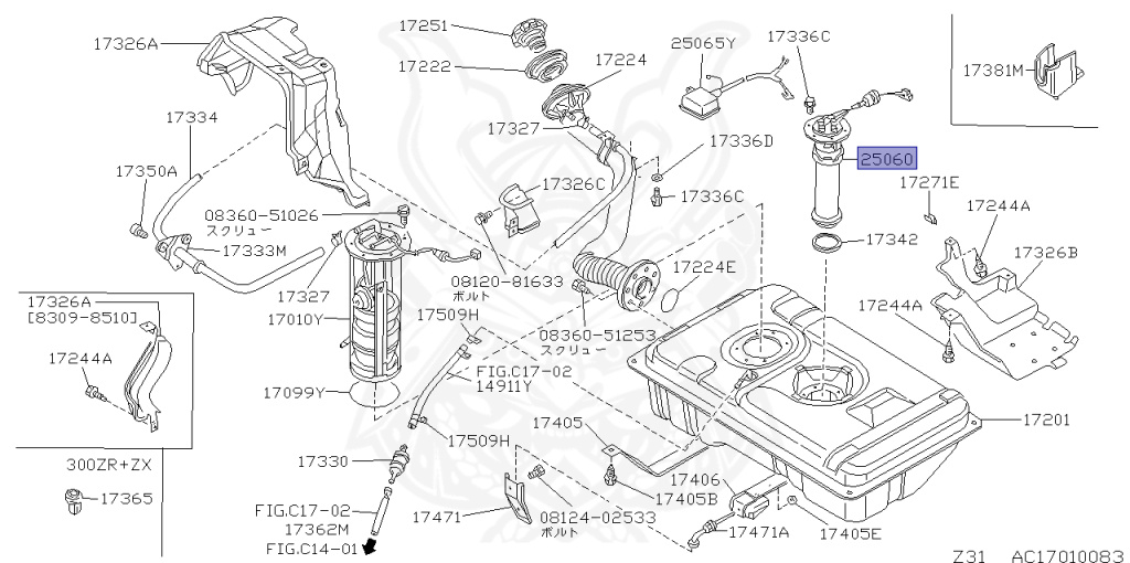 Nissan - Fairlady Z - Z31 - 1984 - ZX - MANUAL TRANSMISSION(MT) - T-bar roof (KZ#) - VG30T