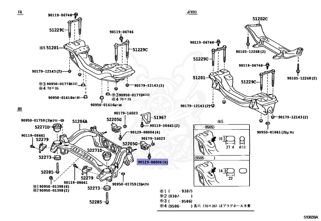 Toyota - Mark 2 - GX90 - 1994 - GRANDE TYPEGRANDE FOUR TYPE - Automatic - 1GFE