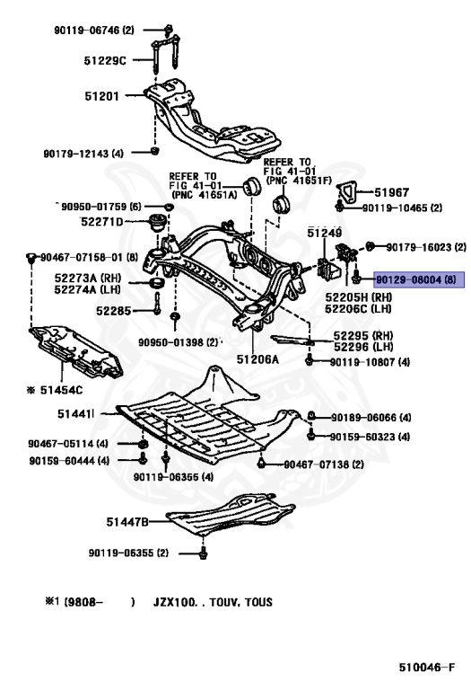Toyota - Chaser - JZX100 - 1999 - TOURER V TYPE - Manual - 1JZGTE