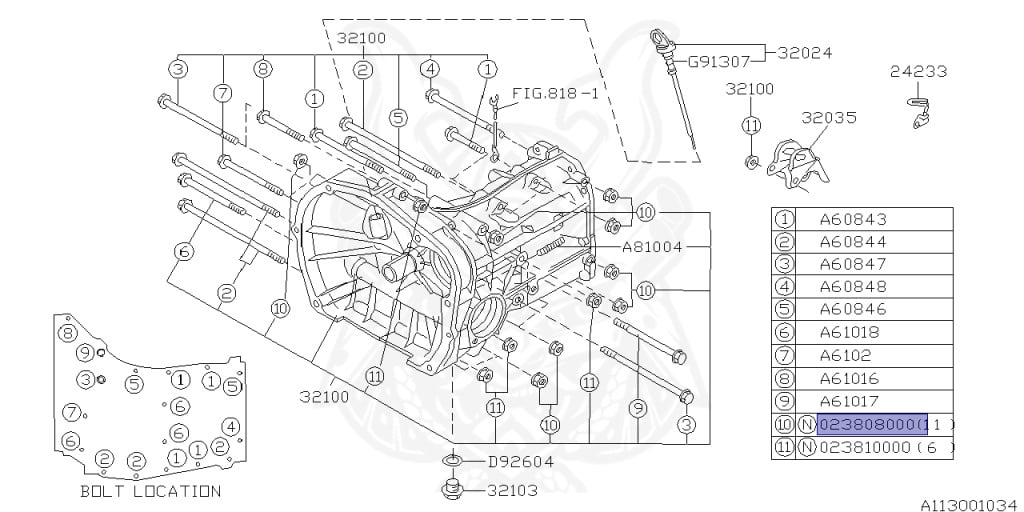 Subaru - Impreza WRX - GC8 - Jan-1992 - Dec-1996 - WRX - Sedan - F4WD - Manual Transmission - Right hand - EJ20G