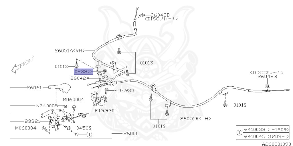 Subaru - Impreza WRX STI - GVB - Jan-2010 - Dec-2012 - S206NBR - Sedan - 4W - 6-speed manual transmission - Right hand - EJ207