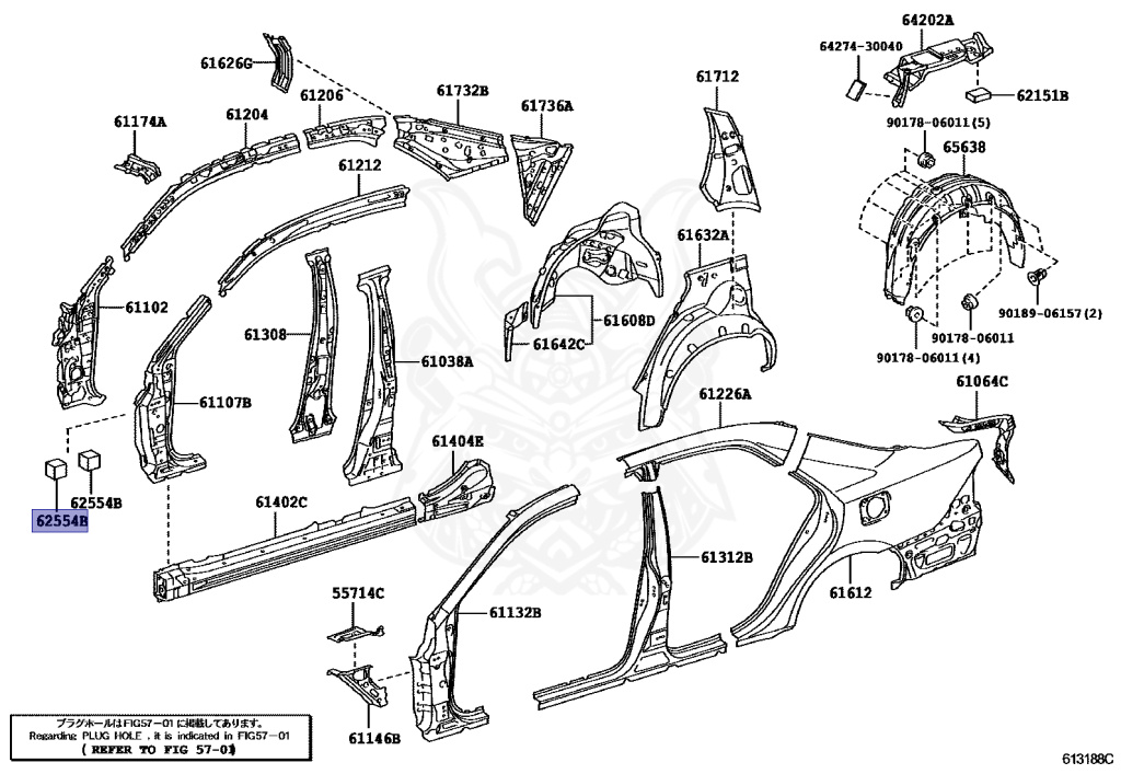Toyota - Crown - GRS204 - 2009 - ATHLETEATHLETE I-FOUR TYPE - 2GRFSE