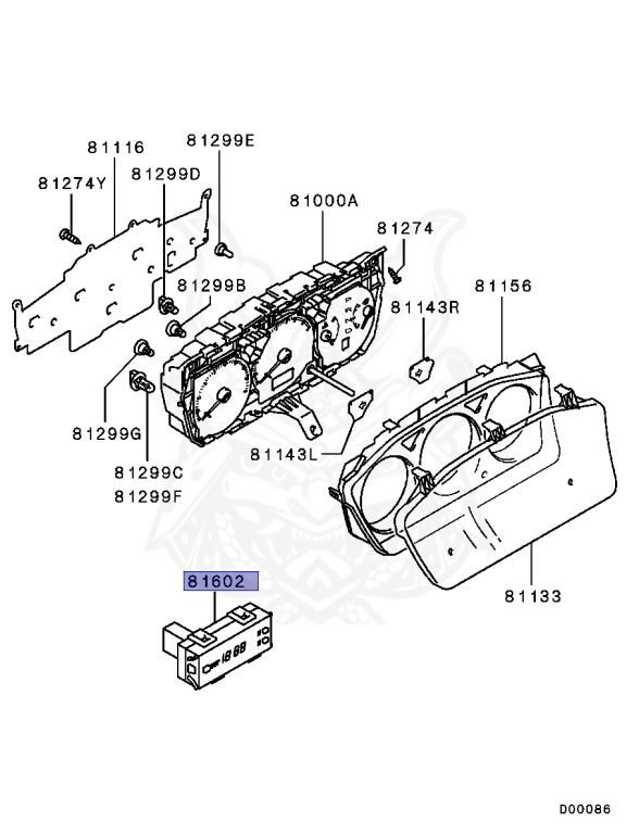 Mitsubishi - Lancer Evolution Wagon - CT9W - 2005 - LYGFZ - 4G63