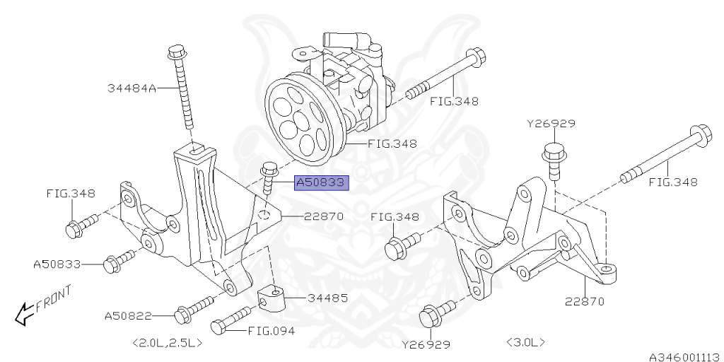 Subaru - Legacy Touring Wagon - BP5 - Jan-2003 - Dec-2004 - 20R - Wagon - 4W - 4-speed automatic transmission - Right hand - EJ20
