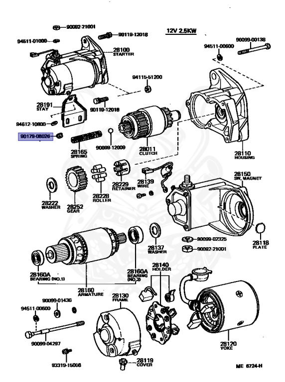 Toyota - Crown - LS110 - 1981 - SUPER SALOON TYPE - 4-DOOR - Automatic - L