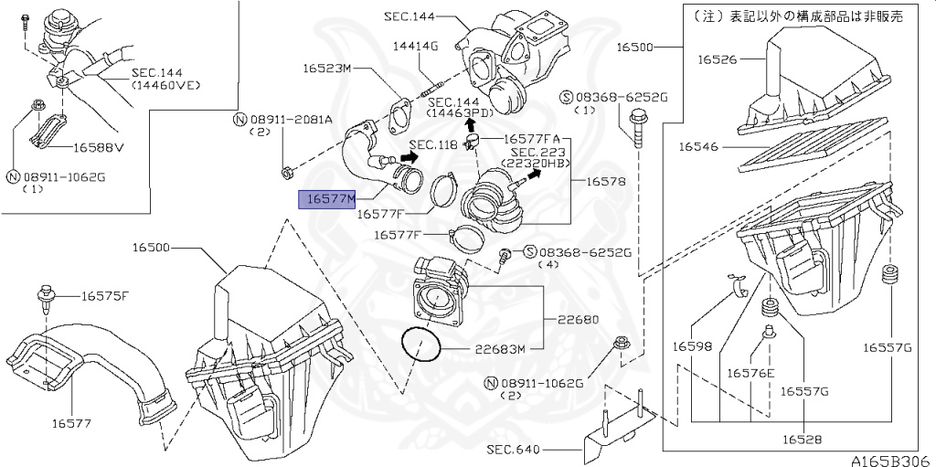 Nissan - Silvia - S15 - 1999 - SPEC R - HARDTOP(K) - AUTOMATIC-FLOOR SHIFT(AT.F4) - TWO WHEELS STEERING(2WS) - SR20DET