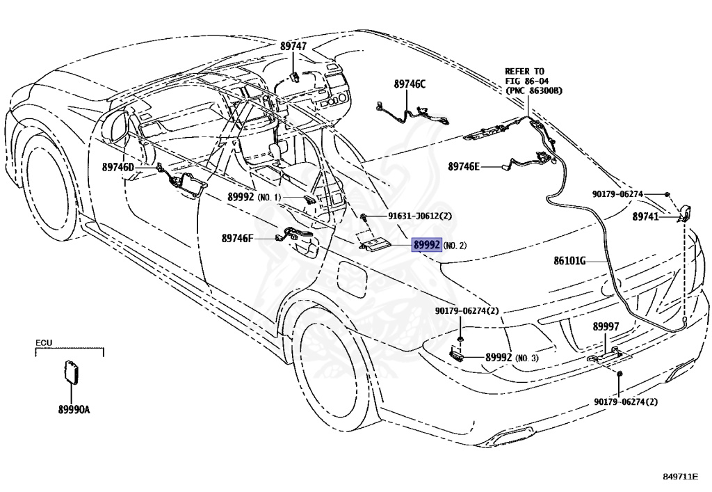 Toyota - Crown - GWS204 - 2008 - HYBRID - 2GRFSE