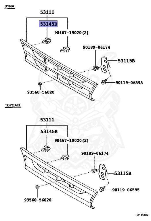 Toyota - Dyna - LY212 - 2001 - Manual - 5L