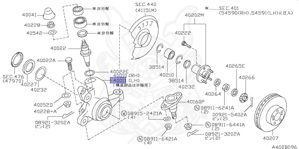 Nissan - Stagea - WC34 - 1998 - 25RS-FOUR - WAGON(W) - 4 WHEEL DRIVE(4WD) - AUTOMATIC TRANSMISSION(AT) - RB25DE