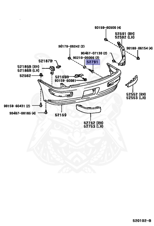 Toyota - Corolla - AE111N - 1998 - STANDARD TYPE - 4AFE