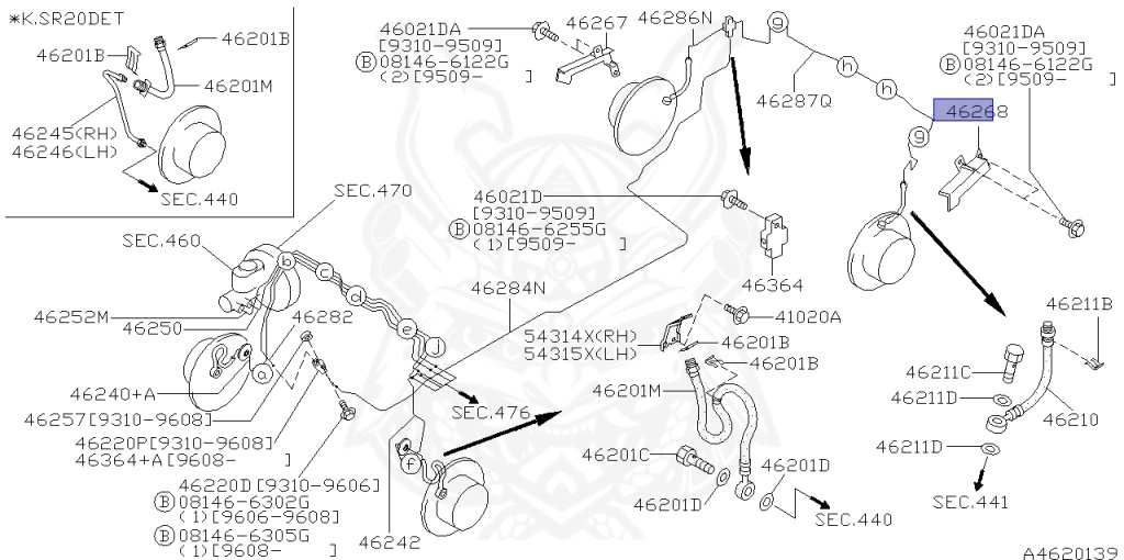 Nissan - Silvia - S14 - 1998 - KS - HARDTOP(K) - MANUAL TRANSMISSION(MT) - TWO WHEELS STEERING(2WS) - SR20DET