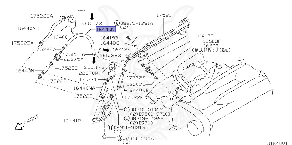 Nissan - Skyline GT-R - BCNR33 - 1997 - GTR TYPE - 2 door hard top (2K) - 4 WHEEL DRIVE(4WD) - MANUAL TRANS 5-SPEED(MT.F5) - HICAS - RB26DETT
