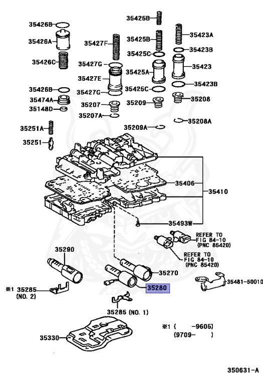 もりもりページ 35280-30020 - Toyota - Lock Up Control Solenoid Assy - Nengun