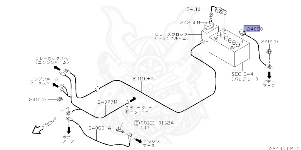 Nissan - Skyline GT-R - BCNR33 - 1996 - GTR TYPE - 2 door hard top (2K) - 4 WHEEL DRIVE(4WD) - MANUAL TRANS 5-SPEED(MT.F5) - HICAS - RB26DETT
