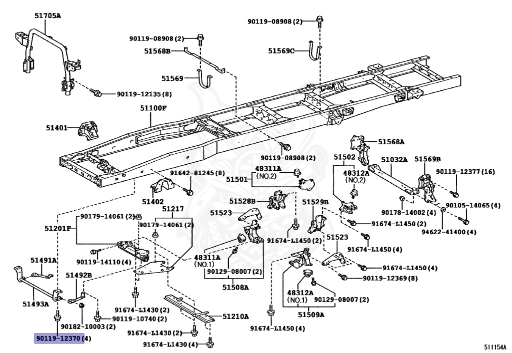 Toyota - Dyna - XZU488 - 2006 - Manual - N04C