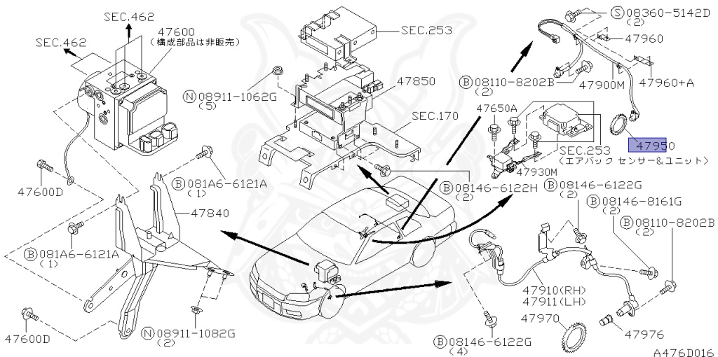 Nissan - Skyline GT-R - BNR34 - 2000 - GT-R V spec - 2 door hard top (2K) - MANUAL MISSION 6-SPEED(MT.F6) - Hi-Cas 4-Link (HI.4WD) - RB26DETT
