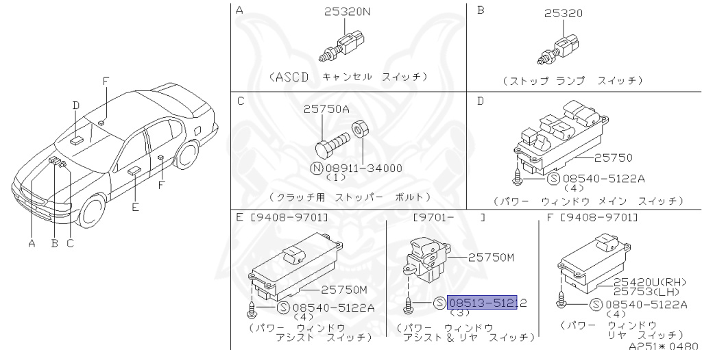 Nissan - Cefiro - A32 - 1998 - Touring - SEDAN(S) - AUTOMATIC TRANSMISSION(AT) - VQ30DE