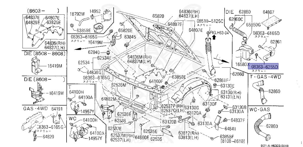 井上 61800040074 Weichai Cylinder Head Outlet Pipe Engine Water