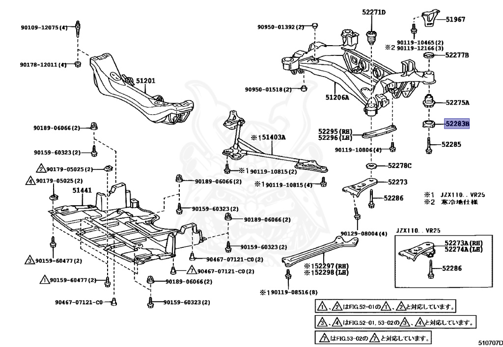 Toyota - Verossa - JZX110 - 2001 - VR25 TYPE - Manual - 1JZGTE
