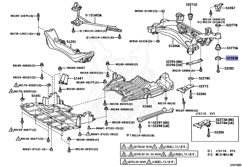 Toyota - Verossa - JZX110 - 2004 - 2.5 TYPE - Automatic - 1JZFSE