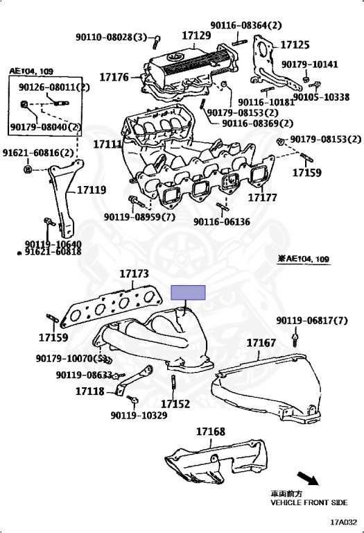 Toyota - Corolla - AE101 - 1994 - SE-G TYPE - 4-DOOR(SEDAN) - Automatic - 4AFE