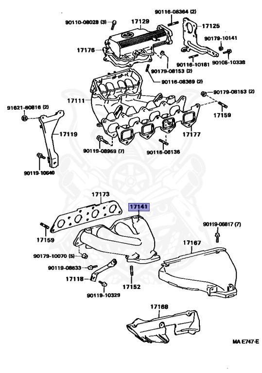 Toyota - Corona - AT190 - 1993 - EXS TYPE - 4 DOOR SEDAN - Automatic - 4AFE