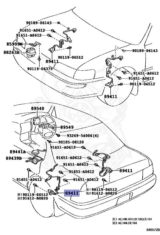 Toyota - Corolla - AE101 - 1995 - GT TYPE - 3-DOOR(2 BOX) - Manual - 4AGE