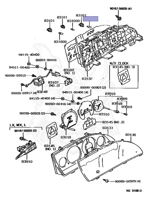 Toyota - Sprinter - AE95 - 1989 - LX TYPE - 4-DOOR - Manual - 4AF