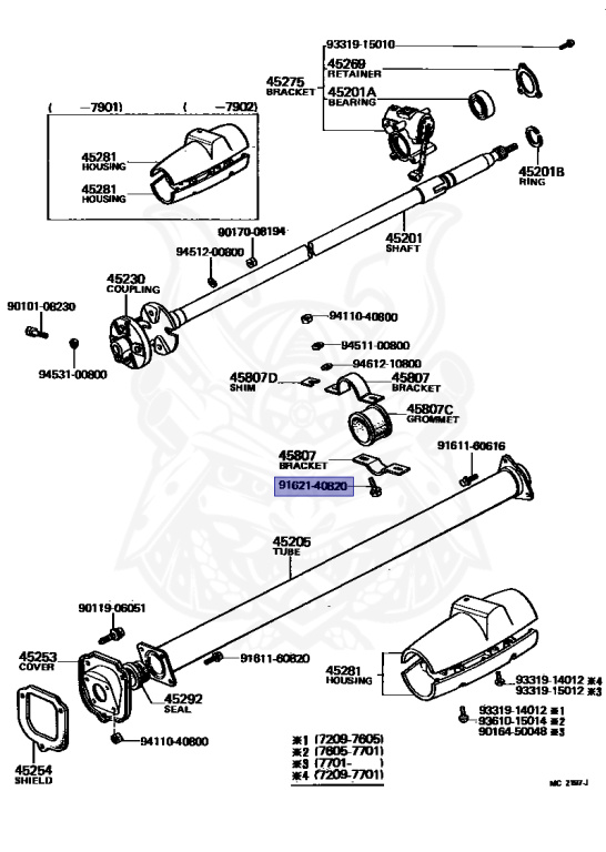 Toyota - Land Cruiser - BJ40 - 1979 - SOFTTOP (TARPAULIN CANVASTOP OR VINYLTOP) - Manual - B