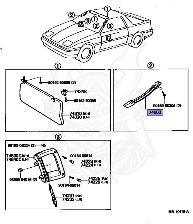Toyota - Supra A70 MKIII - MA70 - 1987 - GT TURBO TYPE - LIFTBACK - Automatic - 7MGTEU