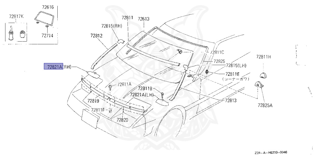 Nissan - Fairlady Z - Z31 - 1985 - ZX - MANUAL TRANSMISSION(MT) - Hyojiun Roof (Z#) - VG30T