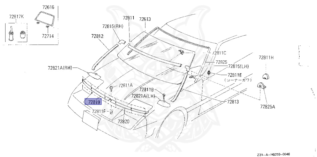 Nissan - Fairlady Z - Z31 - 1985 - ZX - MANUAL TRANSMISSION(MT) - Hyojiun Roof (Z#) - VG30T