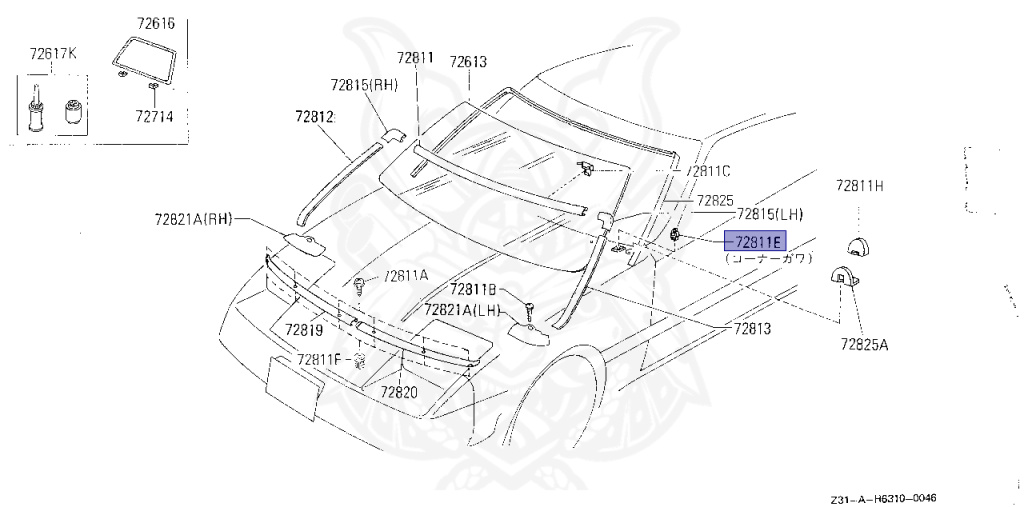 Nissan - Fairlady Z - Z31 - 1985 - ZX - MANUAL TRANSMISSION(MT) - Hyojiun Roof (Z#) - VG30T