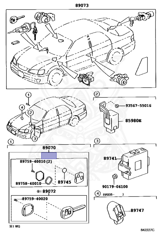 Toyota - Camry - SXV20 - 2000 - SEDAN - 5SFE