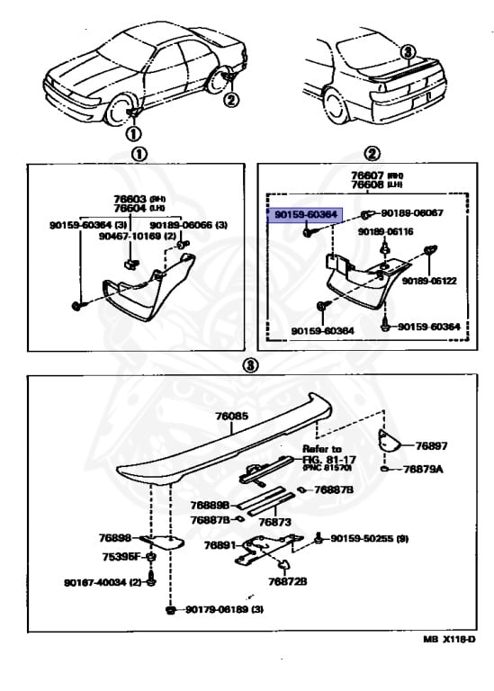 Toyota - Chaser - JZX90 - 1992 - TOURER V TYPE - Manual - 1JZGTE