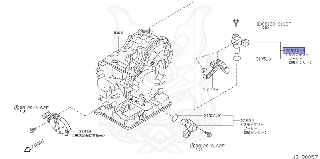 Nissan - Primera - P12 - 2001 - 20C - SEDAN(S) - 2 WHEEL DRIVE(2WD) - CVT(CVT) - QR20DE